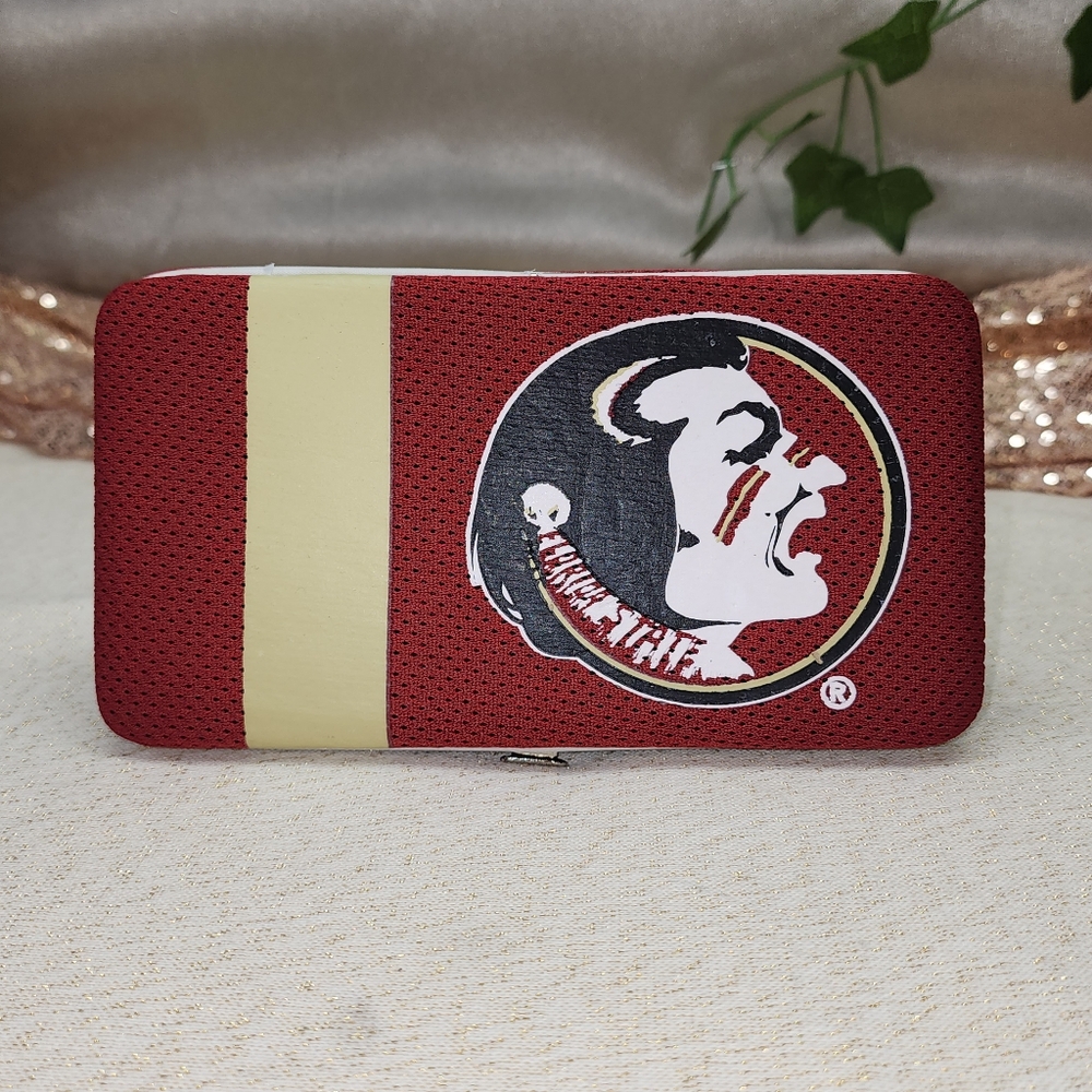 Florida State Seminoles Shell Mesh Wallet Official Gear - Picture 3 of 14